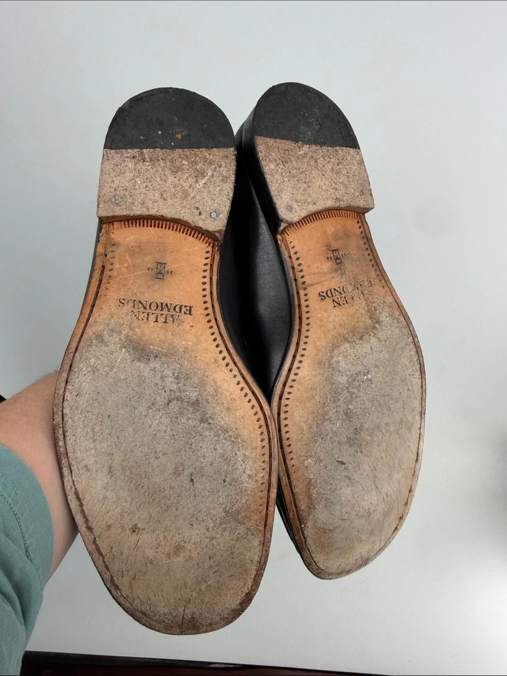 Allen Edmonds Verona fine European leather horsebit dress loafers sz 12 EEE
